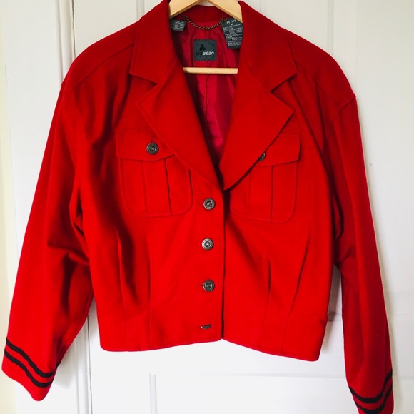 Liz Claiborne Jackets & Blazers - Vintage 80s Liz Claiborne wool bomber jacket